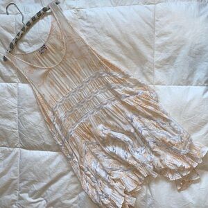 Free People Voile & Lace Trapeze Slip Dress